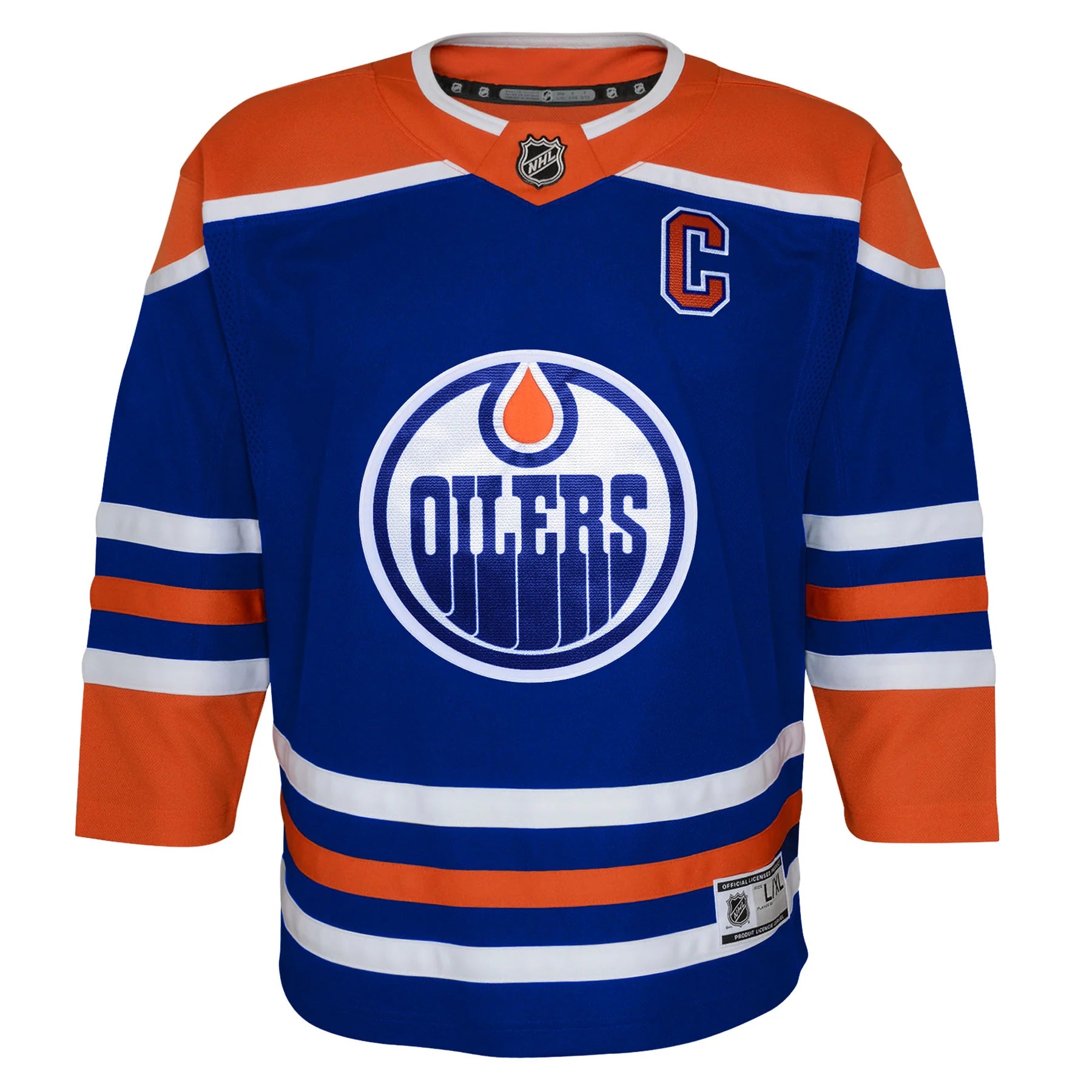 NHL Kids Player Premier Jersey Home Connor McDavid Oilers