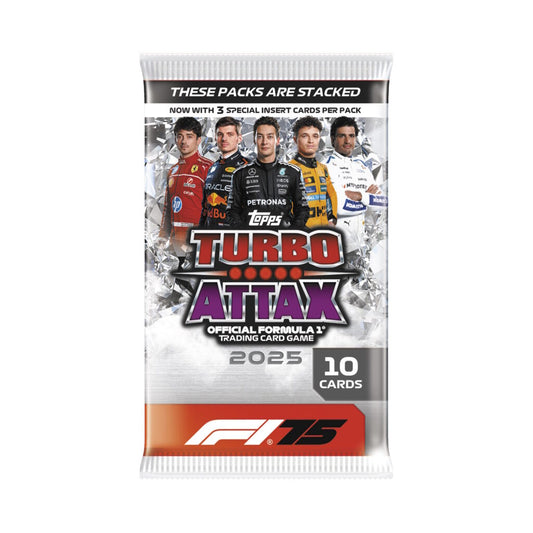 Topps Turbo Attax F1 Trading Cards 2025 (Single Pack)