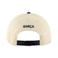 La Liga Hat Snapback Adjustable White and Navy FC Barcelona