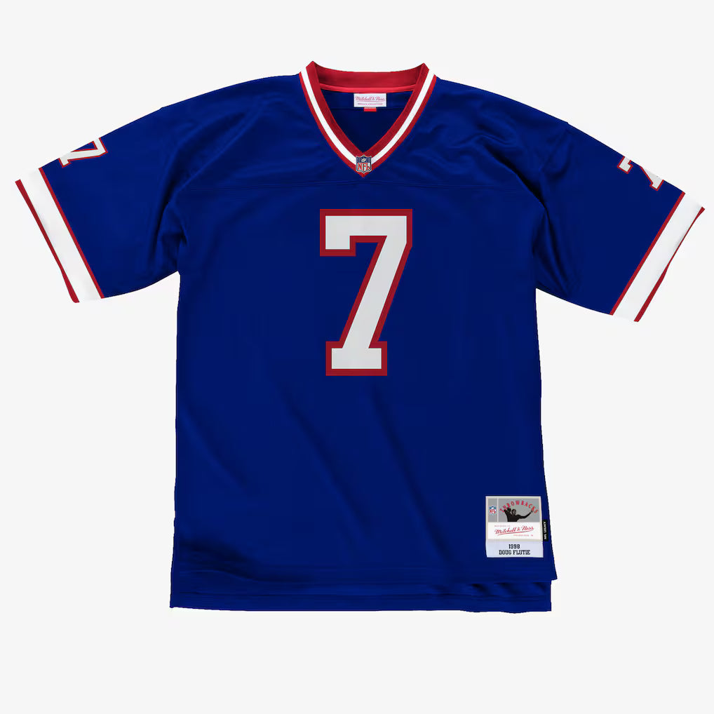 NFL Legacy Player Jersey 1998 Home Doug Flutie Bills (Royal Blue)