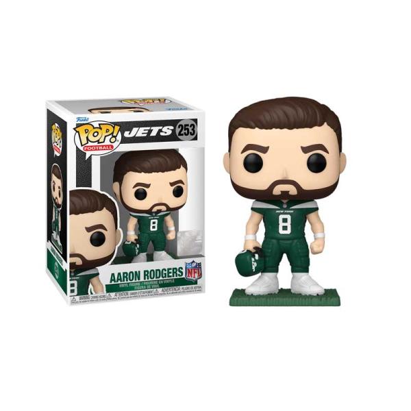 NFL Player Pop! Figure Aaron Rodgers Jets #253