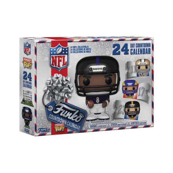 NFL Pop! Figure Advent Calendar