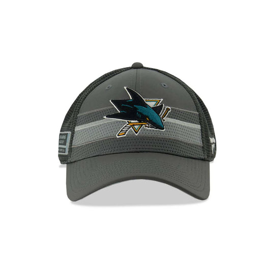 NHL Hat Trucker Adjustable Authentic Pro Home Ice Sharks