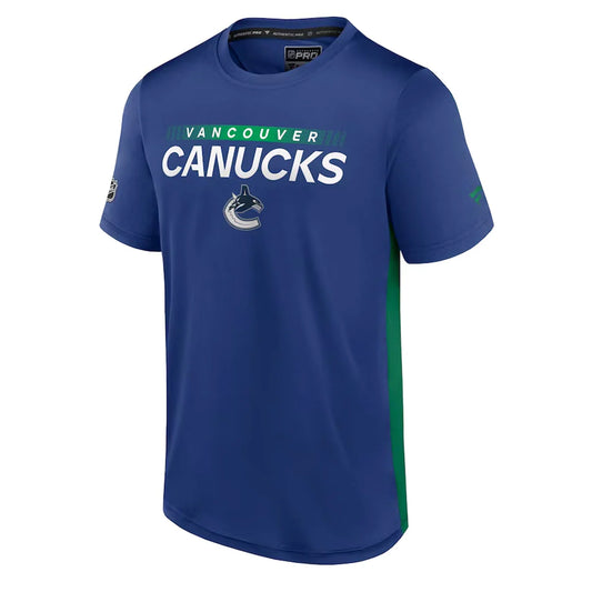 NHL Poly T-Shirt Authentic Pro Tech 2023-24 Canucks