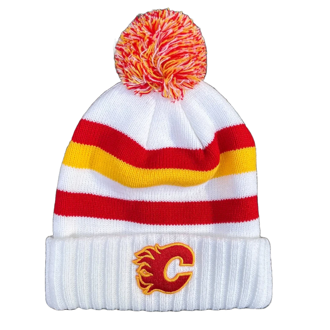NHL Knit Hat Heavy Pillow Line Flames