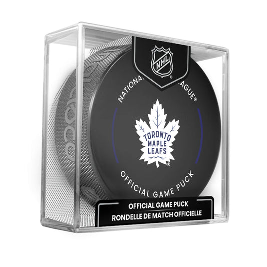 NHL Game Puck 2025-26 Maple Leafs