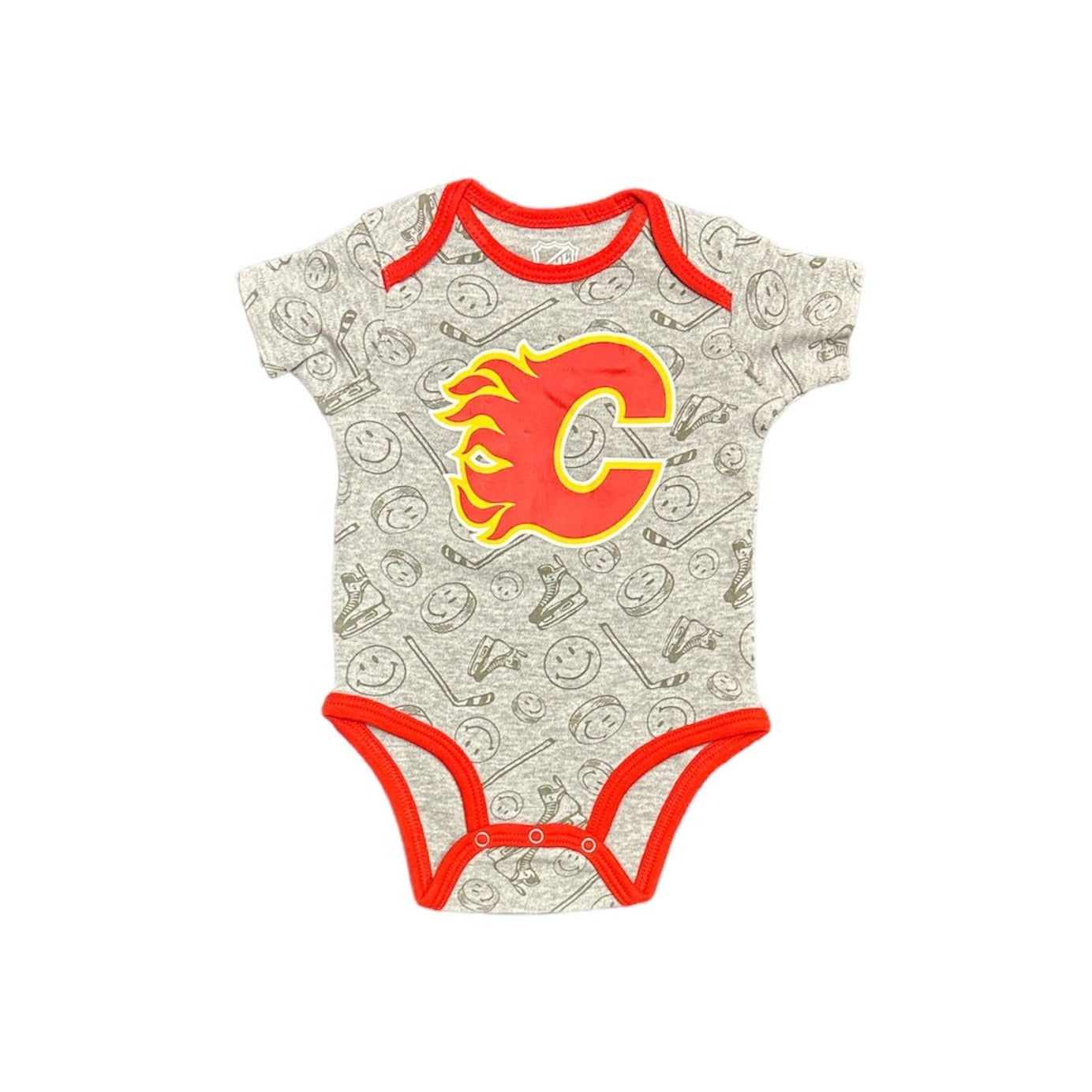 NHL Infant 3Pc Onesie Set Awesome Flames – GameOn!Ottawa