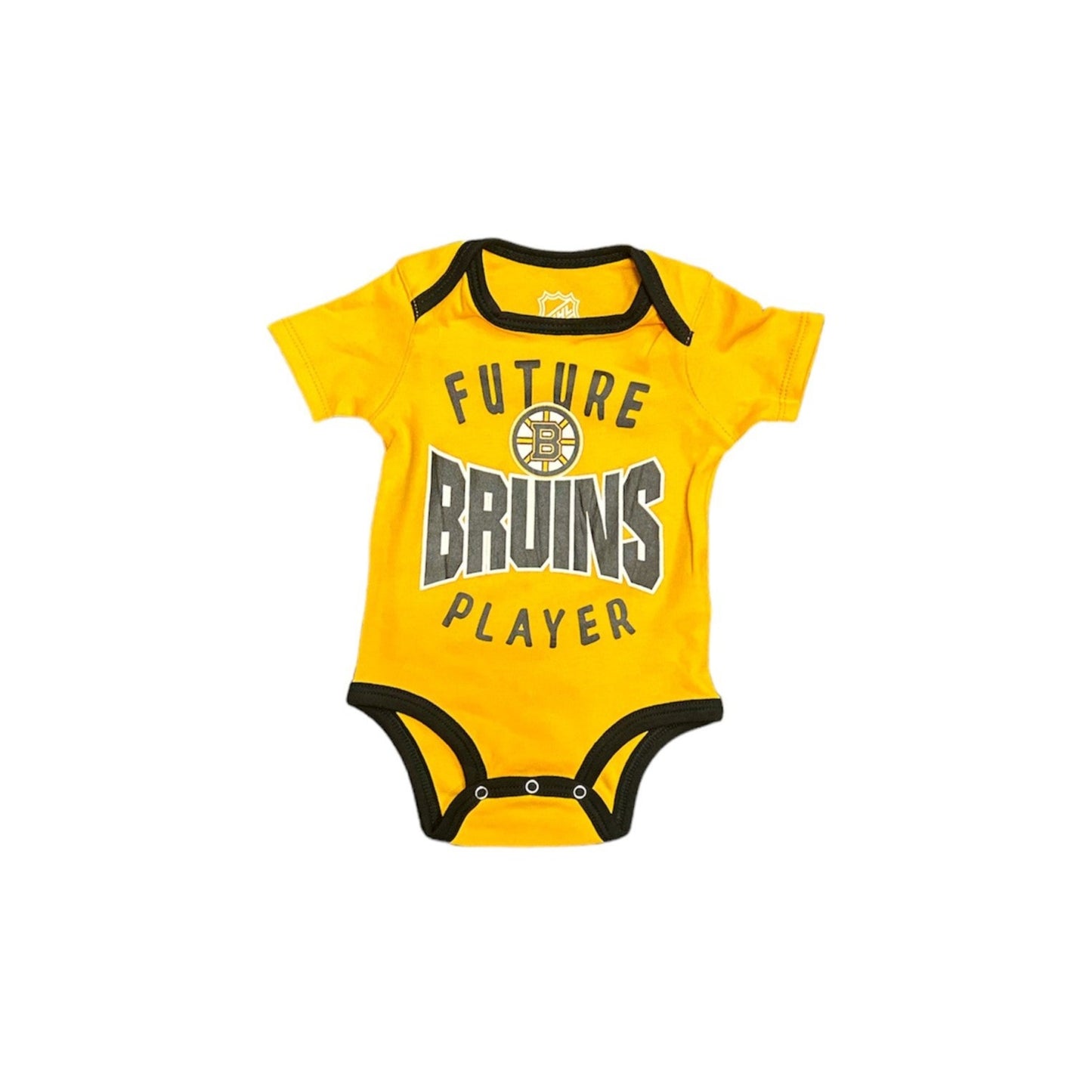 NHL Infant 3Pc Onesie Set Full Strength Bruins