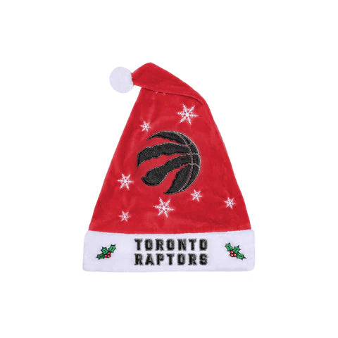 NBA Santa Hat Snowflake Raptors