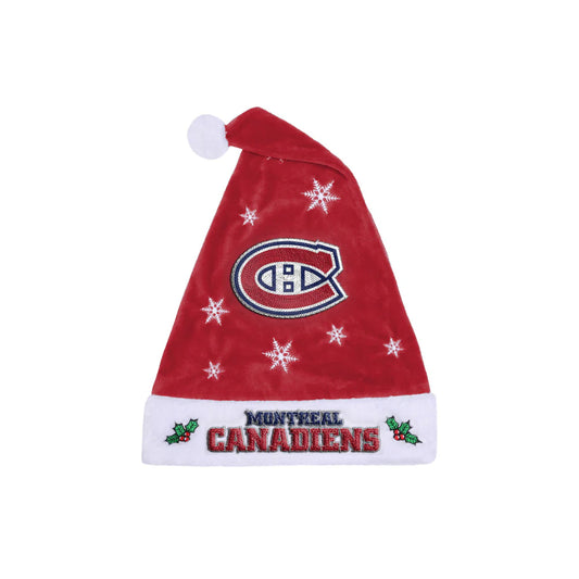 NHL Santa Hat Snowflake Canadiens