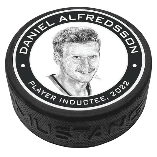 NHL Alumni Player Puck 1979 Legends Line Textured Senators Daniel Alfredson