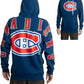 NHL Hoodie Varsity Arm to Arm Canadiens