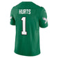 NFL Player F.U.S.E. Limited Jersey Alt Kelly Green Jalen Hurts Eagles