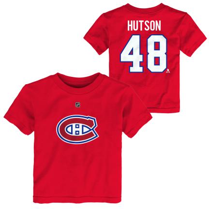 NHL Youth Player T-Shirt Lane Hutson Canadiens