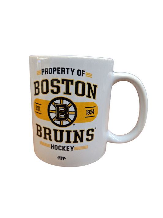 NHL Coffee Mug Subl. 11 Oz C-Handle Property Of Bruins