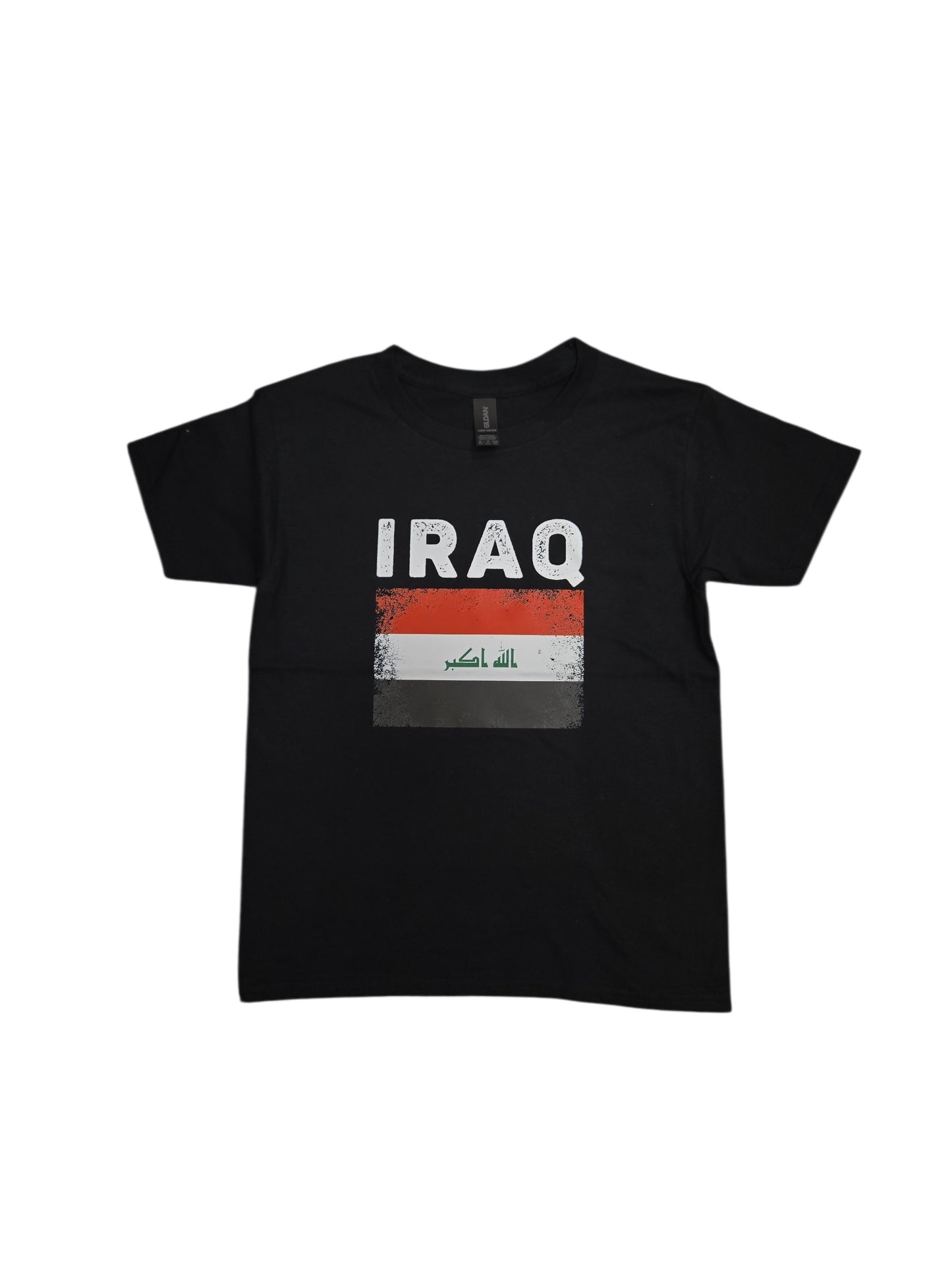 Country Youth T-Shirt Distressed Flag Iraq