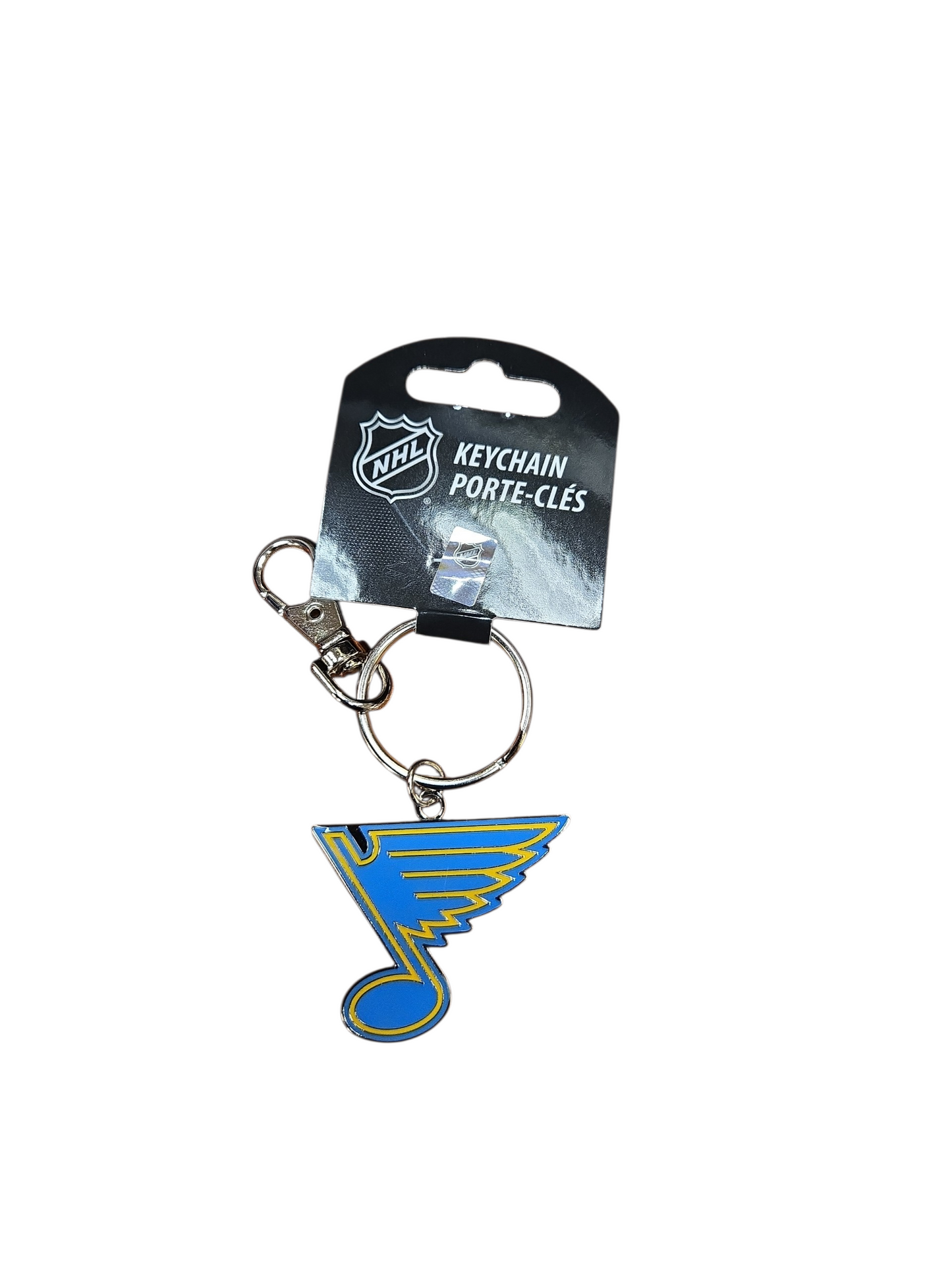 NHL Keychain and Swivel Clip Logo Blues (2025-Current Logo)