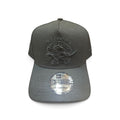 NBA Hat 940 A-Frame Snapback Tonal Black Dino Raptors