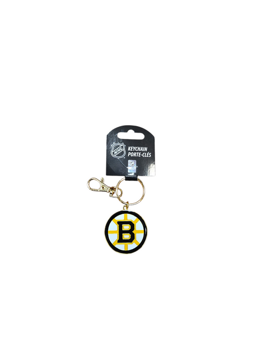 NHL Keychain and Swivel Clip Logo Bruins (2025-Current Logo)