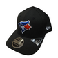 MLB Hat 970 Stretch Snap Black Blue Jays