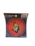 NHL Round Decal Senators
