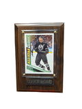 NHL Collectible Plaque with Card 4x6 Black Jersey Connor McDavid Oilers