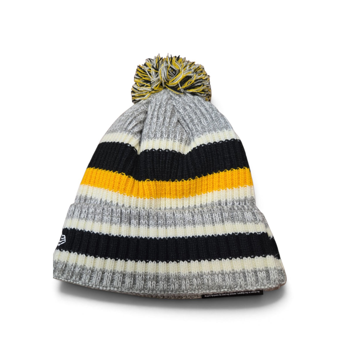 NFL Knit Hat Stripe Vintage Steelers