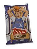 NBA 2025-26 Topps Series 1 Trading Cards (Single Pack)