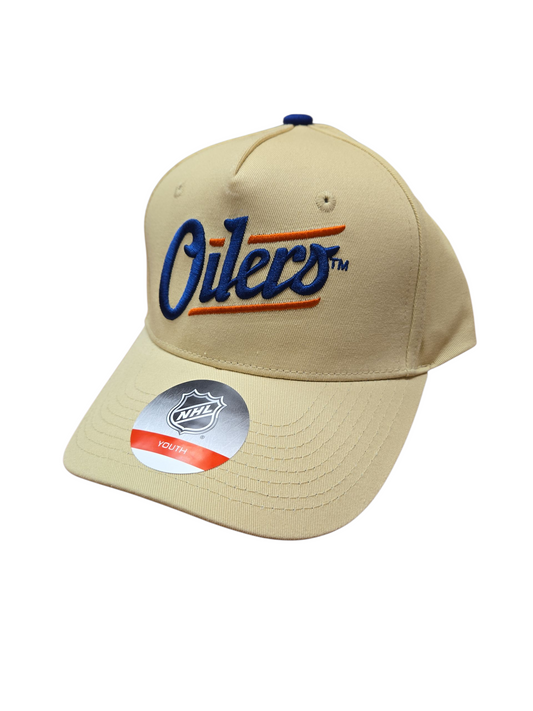 NHL Youth Hat Precurve 3rd Jersey Oilers