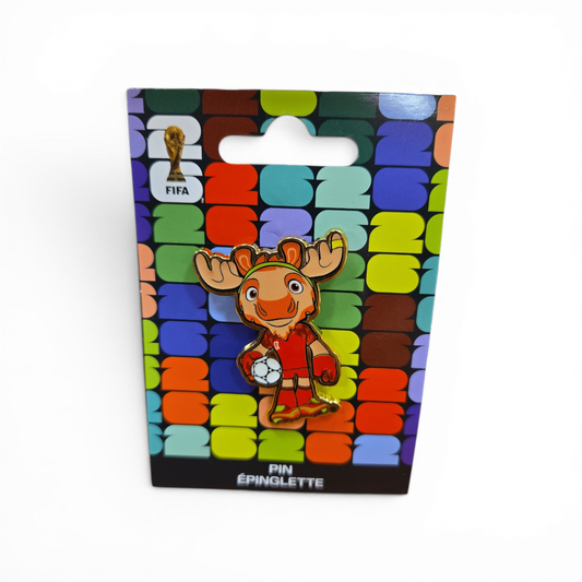 FIFA World Cup 2026 Lapel Pin Host Countries Mascot Canada