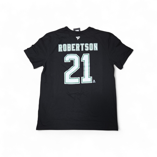 NHL Player T-Shirt Authentic Stack Alternate Jason Robertson Stars