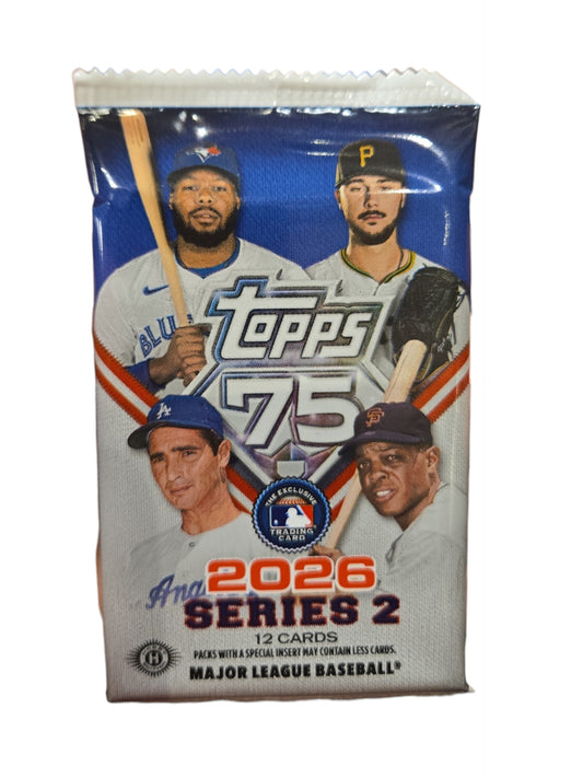 MLB Baseball Trading Cards Topps 2026 Hobby Topps 75 Series Two (Single)