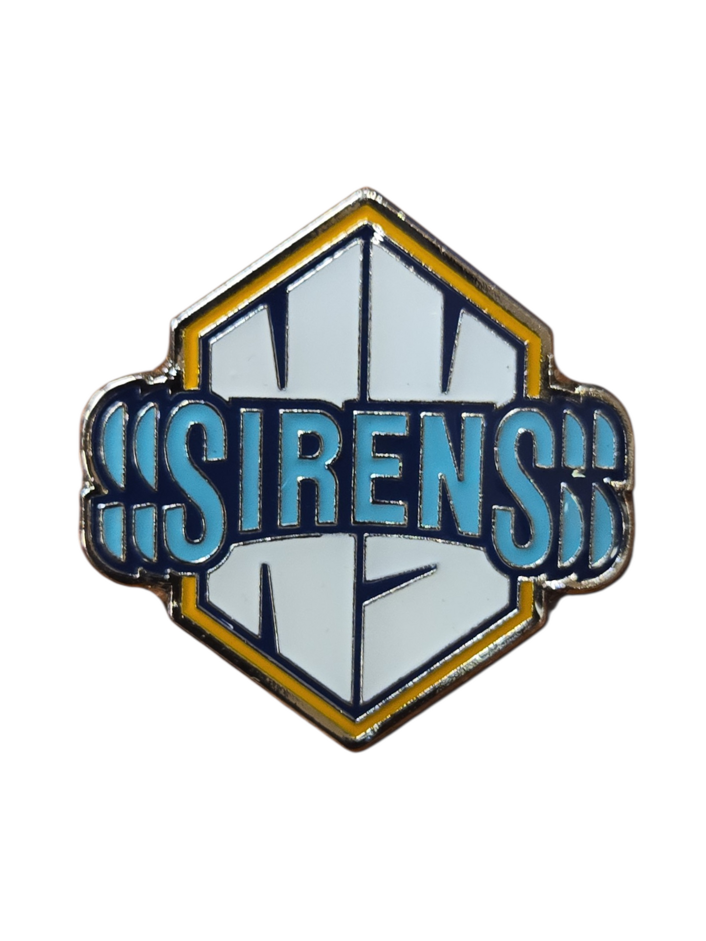 PWHL Lapel Pin Logo Sirens