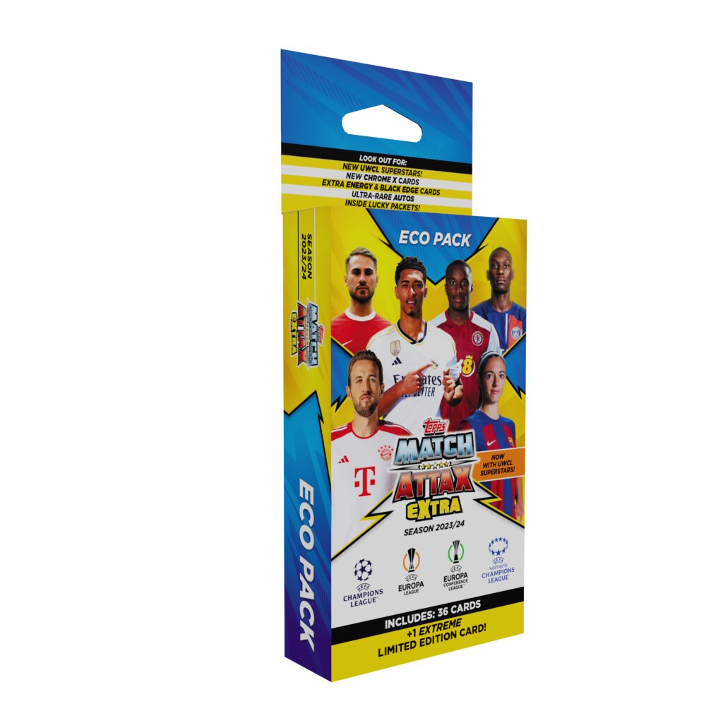 Topps Match Attax EXTRA Champions League Trading Cards 2023-24 (Eco Pack)