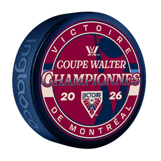 PWHL Champions 2026 Puck Montreal Victoire