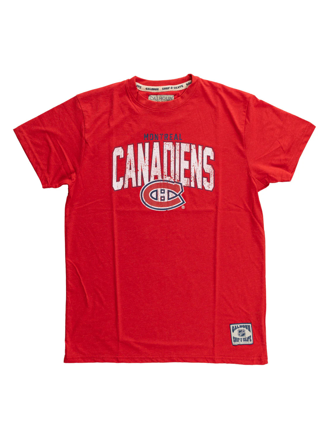 NHL T-Shirt Heather Distressed Red Canadiens