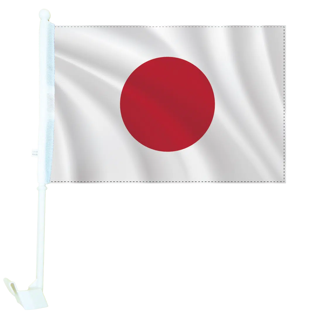 Country Car Flag Japan