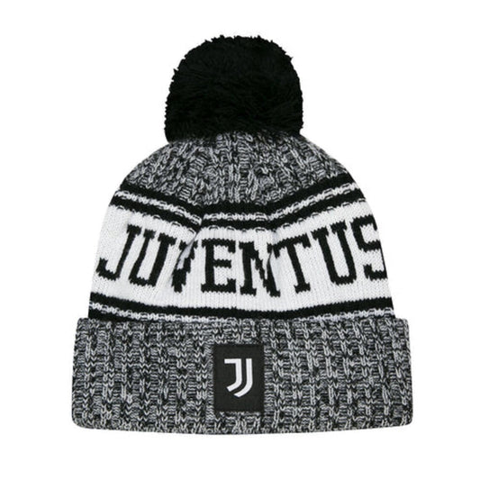 Serie A Knit Hat Cuffed Pom Heathered Juventus FC