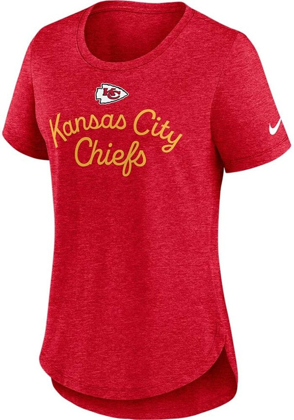 NFL Ladies Triblend Fashion Top Chiefs