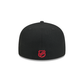 NHL Hat 5950 Poly Basic Blackhawks (Black)