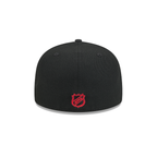 NHL Hat 5950 Poly Basic Blackhawks (Black)