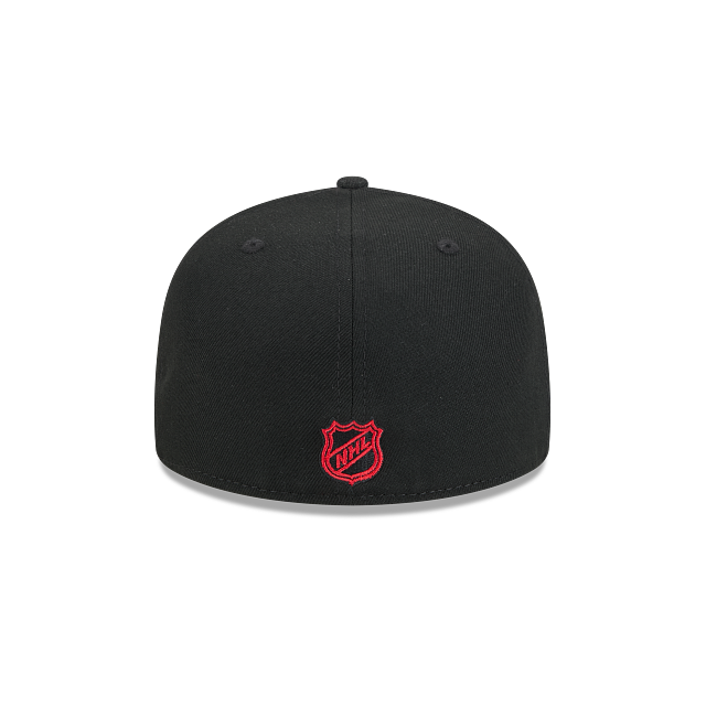 NHL Hat 5950 Poly Basic Blackhawks (Black)