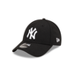 MLB Hat 940 The League Black and White Yankees