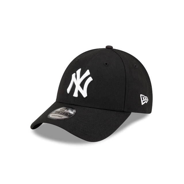 MLB Hat 940 The League Black and White Yankees