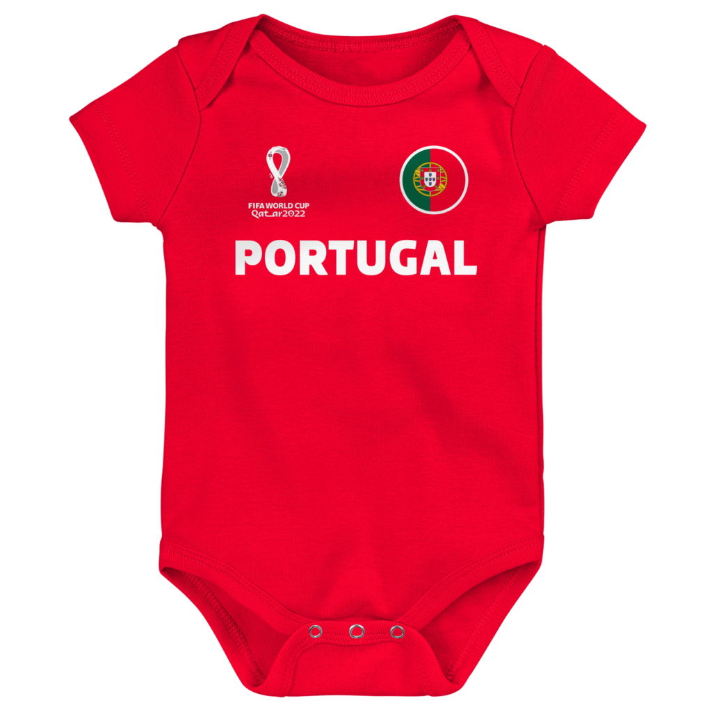 Country Infant Onesie World Cup 2022 Portugal