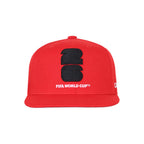 Canadian Soccer Association 2026 FIFA World Cup Red Flat Peak Hat Team Canada