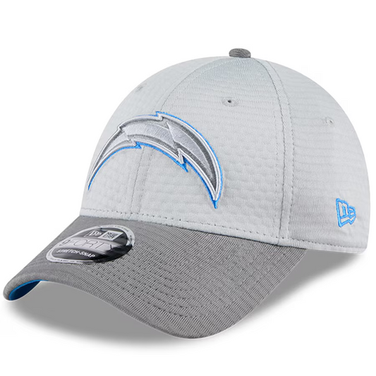 NFL Hat 940 Stretch Snap Training Camp Grey 2024 Chargers