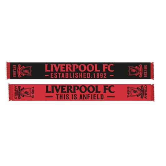 EPL Scarf This Is Anfield Red and Black Liverpool FC
