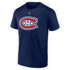 NHL Player T-Shirt Authentic Stack Noah Dobson Canadiens (Navy)