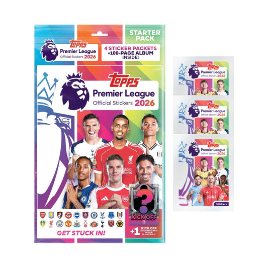 Panini Sticker 2026 Mega Starter Pack Premier League